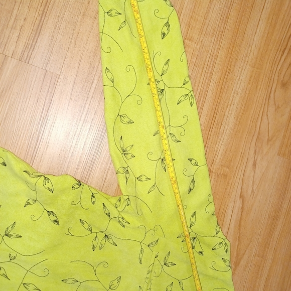 VINTAGE SAG HARBOR WOMAN SHIRT LIGHT GREEN PLUS SIZE 14 - Picture 10 of 10